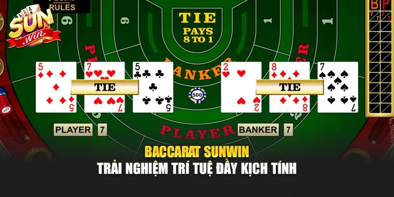 Baccarat Sunwin – Trải Nghiệm Trí Tuệ Đầy Kịch Tính