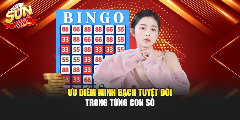 Ưu điểm minh bạch tuyệt đối trong từng con số
